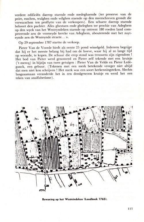 Adegemse Hoeven - Geschiedenis van een hoeve in het Westeindeke (5)